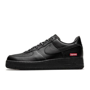 Nike Air Force 1 Low Supreme CU9225-001 Black Sneakers Lifestyle Unisex