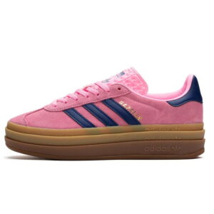 Adidas Gazelle Bold W H06122 Pink/Navy Sneakers Lifestyle Women's