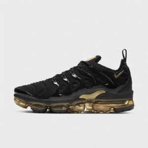 Nike Air VaporMax Plus Metallic Gold Black Gold Schwarz Goldene Schuhe CW7299-001