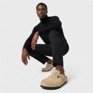 Chaussures BIRKENSTOCK Boston SFB Sand beiges 1030883