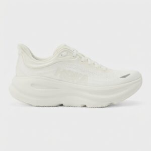 HOKA Bondi 9 Chaussures de running - Blanc unisexe
