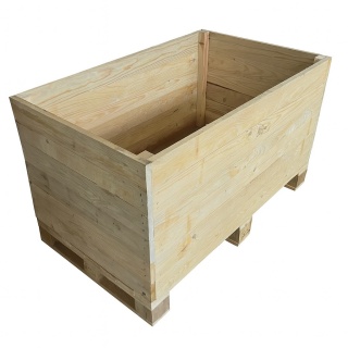 Skrzynia drewniana pełna IPPC 1200x800x760 mm – wytrzymała, certyfikowana, do transportu i magazynowania
