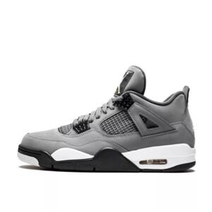 Nike Air Jordan 4 Retro 308497-007 - Zapatillas de baloncesto gris para hombre