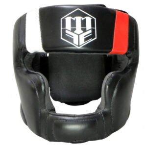 Masters Boxing Helmet Leather KSS-MFE-PL 02MFE01-M Black