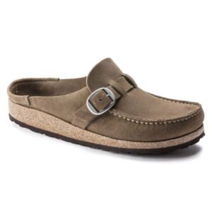 Birkenstock Slides Buckley Leve Grey Taupe 1019462