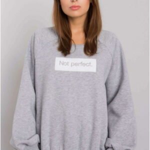 Women's Hoodie Model EM-BL-652.13P Grey - Ex Moda