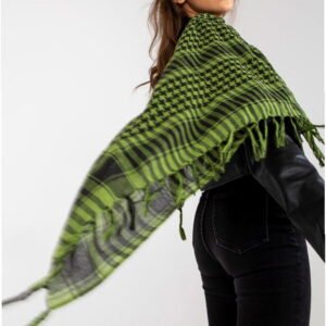 AT Scarf Model AT-CH-ARAFAT.37 Black/Green One Size