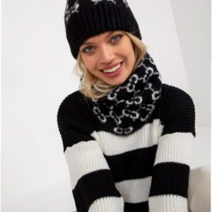 AT Scarf Model AT-KM-CM-333.33P White/Black