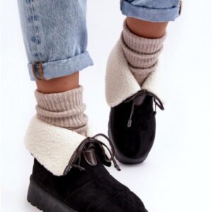 Step in style Snow Boots Olimuka VL212P Black Suede