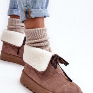 Step in style Snow Boots Olimuka VL212P Beige Faux Fur