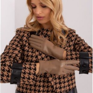 AT Gloves Model AT-RK-239501A.16 Dark Beige