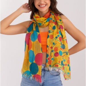 AT Scarf Model AT-CH-F84005.27 Yellow