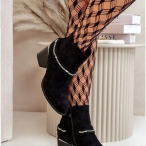Step in style Boots Model Hanalen NS356 Black Chain