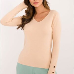 AT Women's Sweater Model AT-SW-2334.91 Beige