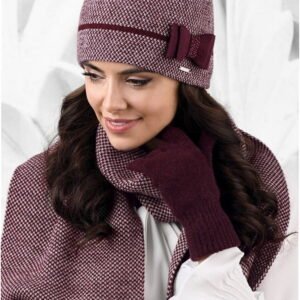 Kamea Women's Hat Bolonia Burgundy