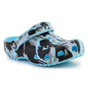 Crocs Kids Classic Spray Camo Clog Arctic 208305-441