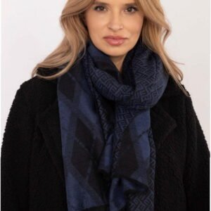 AT Scarf Model AT-CH-12301.82P Black/Blue
