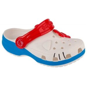 Crocs Classic Hello Kitty Clogs White Massage Footbed