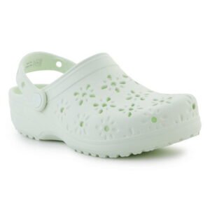Crocs Clogs Classic Floral Cut Out 210927-3YH Jade Tint