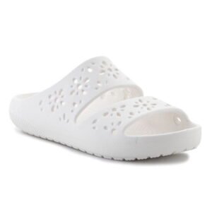 Crocs Sandal Classic Floral Cutout 210966-0WV Chalk
