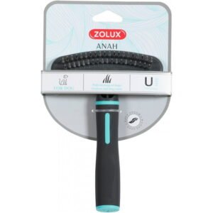 ZOLUX Double-Sided Brush Anah Turquoise 39 Teeth