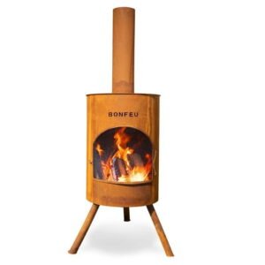 Bonfeu Garden Fireplace Bonton 50 5002R Rusty