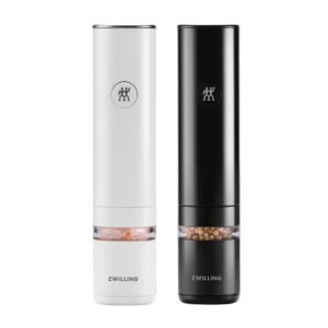ZWILLING Salt and Pepper Mill Set Enfinigy 53103-702-0 Black/White