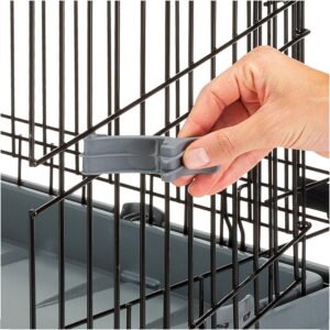 FERPLAST Dog Crate Superior 90 Black 92 x 58.5 x 62.5 cm