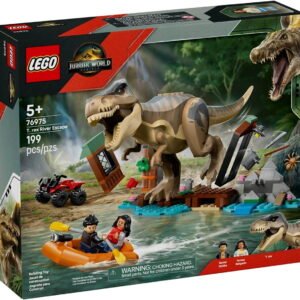 Lego Jurassic World River Escape from Tyrannosaurus 76975
