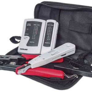 Intellinet Tool Set Crimping Tool Stripper LSA Tester 780070 Black