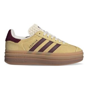 Adidas Gazelle Bold W IF5937 – Women’s Yellow Suede Platform Sneakers