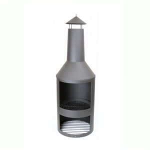 Heat Garden Fireplace Larvik CH.004 Black 45 cm