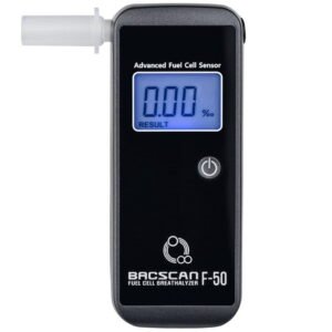 BACSCAN Breathalyzer F-50 Black Touchless