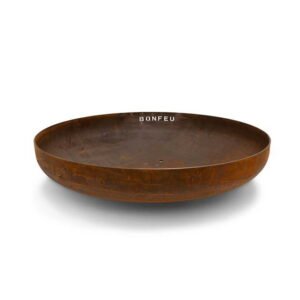 Bonfeu Garden Fire Pit Bonbowl 100 Rusty 100x100x25 cm