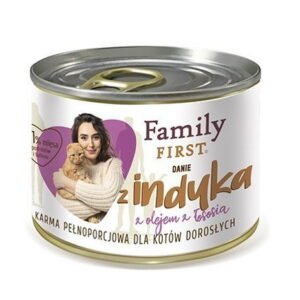 Family FIRST Wet Cat Food Turkey Dish 200g