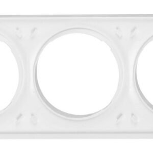 FIBARO Decorative Frame Triple FG-Wx-PP-0004 White 3 Sockets