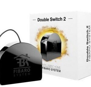 FIBARO Double Switch 2 Z-Wave FGS-223 ZW5 Black