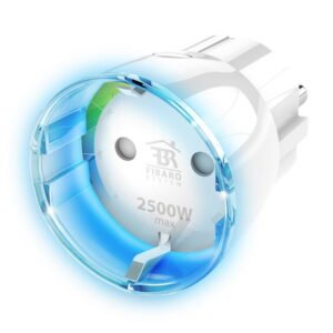 FIBARO Wireless Smart Socket Shuko Z-Wave FGWPF-102 White 11 A