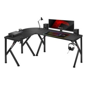 Huzaro Gaming Desk Hero 6.3 Black Corner