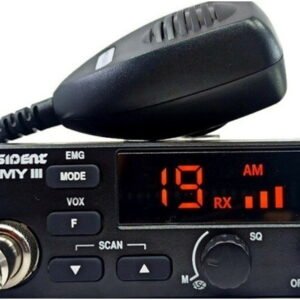 PRESIDENT CB Radio Jimmy 3 III 12V ASC Black 40 Channels