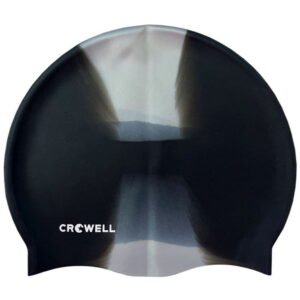 Crowell Swimming Cap Multi Flame Black