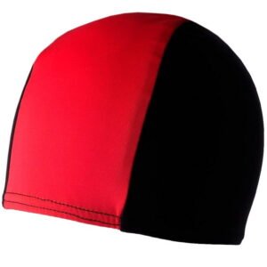 Crowell Swimming Cap Lycra Senior Black-Red