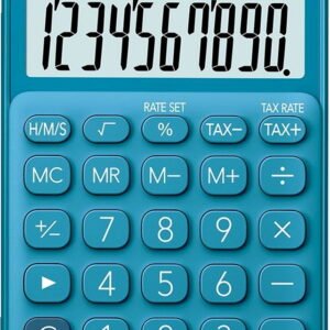 Casio Pocket Calculator SL-310UC-BU Blue 10 Digit Display