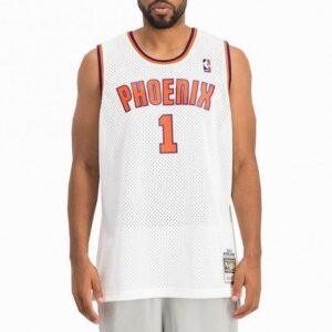 T-shirt Mitchell & Ness Phoenix NBA Alternate Jersey Suns 2002 Anfernee Hardaway M SMJY4443-PSU02ahawhit