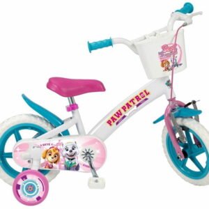 Toimsa Children's Bicycle 12" TOI1181 Paw Patrol White