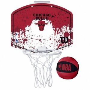 Basketball board wilson nba team chicago bulls mini hoop wtba1302chi
