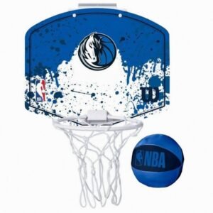 Basketball board mini wilson nba team dallas mavericks mini hoop wtba1302dal