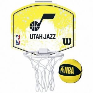 Basketball board wilson nba team utah jazz mini hoop wz60102