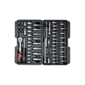 YATO Socket Wrench Set 56 pcs 1/4" 14501