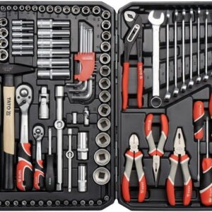 YATO Tool Set YT-38901 Chrome 122 Pieces